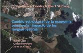 Cambio estructural de la economía panameña: Impacto de …fesamericacentral.org/files/fes-america-central/actividades/panama... · Ciudad de Panamá 22 de julio, 2015 * Cambio estructural