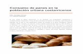 Consumo de panes en la población urbana costarricenseilsimesoamerica.org/wp-content/uploads/sites/14/2018/05/Consumo-de... · Tabla 1. Consumo promedio de pan para la población