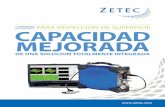 DE FOUCAULT CAPACIDAD MEJORADA - zetec.com · La sonda flexible para inspección de superficies le permite reducir el tiempo de inspección y mejorar la detección de fallas mientras