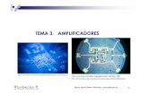 TEMA 3. AMPLIFICADORESocw.usal.es/eduCommons/.../electronica/Tema3_Amplificadores.pdf · Un amplificador establece una relación (generalmente lineal) entre una señal de entrada