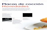 Cocina Placas de cocción Novedades - Cemevisa ... · características y funciones de vanguardia. El poder para ... fácilmente las recetas en utensilios de gran tamaño. Mandos táctiles