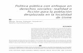 190 María Teresa Palacios Sanabria Política pública … · Las definiciones no se agotan con la antes citada y algunos autores, como Alejo Vargas Velásquez, referencian que el