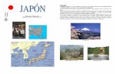 Geografía Estado de Japón Océano Pacífico Mar del Japón La ... · La montaña más alta en Japón es el ... El cultivo principal es el arroz. El trigo, la patata y la batata