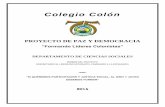 Colegio Colóncolegiocolon.edu.co/areas/AREAS COLEGIO COLÓN/CIENCIAS SOCIAL… · transformación social y de política. ... una vida digna y de libre desarrollo de la personalidad