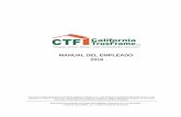 MANUAL DEL EMPLEADO 2016 - ctf.caltrusframe.comctf.caltrusframe.com/HR_Content/Handbook/Employee Handbook Span… · HORAS EXTRA ... condición física o mental, ... trabajo deberían