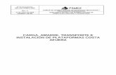 CARGA, AMARRE, TRANSPORTE E INSTALACIÓN DE …aippyc.org/intranet/biblioteca_digital/nrf-041-pemex-2003.pdf · 8.1.3 Lineamiento de seguridad industrial, protección ambiental y