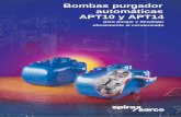 Bombas purgador automáticas APT10 y APT14 · unidad. • Disponible como ... 4 1 Las bombas purgador automáticas APT10-4.5, APT14 y APT14HC operan según un principio de desplaza-miento