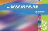 Catálogo de publiCaCionespublications.paho.org/spanish/salud_ambiental_cat_09.pdf · HTTP://PUBLICATIONS.PAHO.ORG HAGA SU PEDIDO POR MEDIO DE | AGENTES DE VENTAS EN SU PAÍS | HTTP: