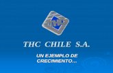 THC CHILE S.A. - asimet.cl · distribuidores disponen de un sistema completo,de distribución de agua ... a través de grandes cadenas como ACE, ... Las ventas de THC en los EE. UU.