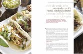 AnAlizAdos 100 menús de comidA rápidA …revista.consumer.es/web/es/20140201/pdf/tema-de-portada.pdf · cadenas de comida rápida, motivadas por la mayor preocupación de la ...