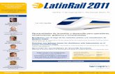 ¡Descuentos especiales para operadores ferroviarios! latinrail2011.pdf · ¡Asegure su lugar en el único evento que reúne a los principales ... Optimice su sistema con aportes