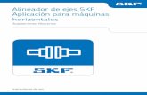 Alineador de ejes SKF Aplicación para máquinas …€¦ · 1.8 Medición manual con ángulos ijos ... 1.11 Corrección horizontal ...
