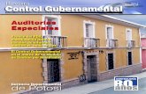 Año 3 Número 10 Control Gubernamental€¦ · Control Gubernamental Revista ... I Conferencia Internacional de Contabilidad y Auditoría y IV Jornadas Técnicas ... Separata: Instructivo