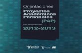 para el ciclo escolar 2012-2013 - Portal de Académicos ...academicos.iems.edu.mx/cired/docs/tg/orientaciones_pap/orientaci... · julio de 2012, el Consejo de Gobierno aprobó el