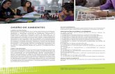 DISEÑO DE AMBIENTES - duoc.cl · interiores. 12. Certificado en luminotecnia. 13. Certificado en planificación, administración y presupuestos para diseño de ambientes. ... 15.