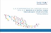 LA EXPERIENCIA MEXICANA EN LA REDUCCIÓN …ucw-project.org/attachment/reduc_trabajo_infantil20121105_111231.pdf · como parte de esfuerzos más amplios para llegar a soluciones duraderas