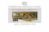 BIBLIOTECA DE LAS CORTES DE CASTILLA Y LEÓN2004.ccyl.es/Biblioteca/NovedadesBiblioteca/2014 (julio-diciembre).pdf · Sistema federal brasileño / Ernani Contipelli. ... Fundación