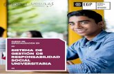 SISTEMA DE GESTIÓN DE RESPONSABILIDAD … RSU FINAL.pdf · docentes de las universidades peruanas en la implementación y gestión de un modelo de Responsabilidad Social Universitaria
