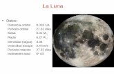 La Luna - Universidad de Murciawebs.um.es/bussons/jbg4Luna.pdf · • Dependiendo de la geometría Tierra-Luna-Sol Fases de la Luna. Mes sinódico y mes sidéreo • Mes sinódico: