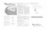 Maxi Mixer Batidora de mano Características 5 velocidades ...manuales.fravega.com/media/manuales/080360.pdf · recomendaciones e instrucciones de uso. ... lavavajillas, ni las coloque