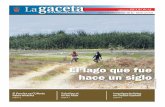 El lago que fue hace un siglo - gaceta.udg.mx · El Proulex en CUNorte habla wixárika página 5 Salud bucal en los Altos página 7 ... Sahuayo, Ixtlán y Villamar, en Michoacán.