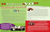 Boletín Informativo sobre la diabetes en niños 10 … Diciembre...Aida I. Tapia Presidente Junta de Directores a los niños y jóvenes con diabetes de Puerto Rico. La Fundación