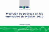 Diciembre de 2011 - CONEVAL · La pobreza en los municipios de México, 2010 COLIMA La pobreza de la entidad es resultado de la pobreza en sus municipios Fuente: estimaciones del