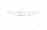 Manual de Operación · NECESIDADES DE MAQUINARIA TIPO DE MAQUINA Excavadoras Retroexcavadoras Tractor de orugas Motoconformadora Camión de volteo Vibrocompactador Camión Pipa Equipo