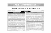 Cuadernillo de Normas Legales -  · monetaria para efectos de determinar el costo computable ... de la TB en la Región de Ucayali 420250 ... obligación tiene como hecho generador