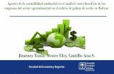 Jiménez Tania, Mestre Elsy, Cantillo Ana S. - Universidad Libre · 2017-09-22 · El Carmen de Bolívar 66.001 34.240 31.761 83,5 ... Sin embargo, en un análisis de sostenibilidad,
