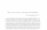 Los versos latinos de Saavedra Fajardo - InterClassicainterclassica.um.es/var/plain/storage/original/application/42dd76... · Roche y Tejera, redescubridores de las poesías, prodigan