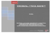 TEMA: “YO SOY”compralaverdadynolavendas.com/.../uploads/2012/10/Tema.-Yo-Soy.pdf · TEMA: YO SOY EL PAN DE LA VIDA. TEXTO: JUAN.6:35, 48, 51. INTRODUCCION: A. Con esta primera