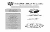 Año II - Nº 270 Quito, viernes 13 de febrero de 2015 Valor ...extwprlegs1.fao.org/docs/pdf/ecu155123.pdf · Ecuador señala que la naturaleza o Pacha Mama, ... los principios establecidos