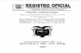 CONSTITUCION DE LA REPUBLICA DEL ECUADOR02a045b.netsolhost.com/legislacion/normativa/leyes/constitucion... · ... el pueblo soberano del intercultural. Los demás idiomas ancestrales