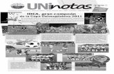 UNadmisiones.unimagdalena.edu.co/files/UNINOTAS_05-15_JUNIO.pdf · Dirección Marítima Colombiana –Dimar-; este sistema tiene la capacidad de cultivar 10 mil animales mensuales.