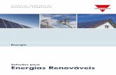 Energias Renováveis - Carlo Gavazzi · Off Grid SOBRE A CARLO GAVAZZI ... Tecnologias solares diversificam a matriz energética, ... 9 Em locais remotos, sistemas de energias