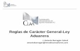 Reglas de Carácter General-Ley Aduanera · no presentar copia certificada del Acta Constitutiva y sus modificaciones, así como la que acredite la representación legal del R.L.