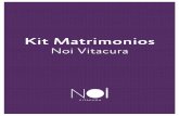 Kit Matrimonios - Noi Hotels · Matrimonio 1 $37.900 + IVA por persona Invitados después de la cena $12.900 + IVA ... Duración de Bar Abierto es de 3 horas después de finalizado