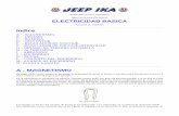 ELECTRICIDAD BASICA Indice - Rosario Jeeprosariojeep.com.ar/Electricidad Basica Jeep IKA.pdf · imán en un montón de limaduras de hierro pues al sacarlo se le quedan adheridas en