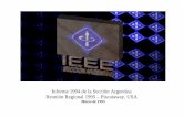 Informe 1994 de la Sección Argentina Reunión Regional 1995 ...sites.ieee.org/argentina/files/ar94-mem.pdf · a un gran número de profesionales y técnicos en radiocomunicaciones