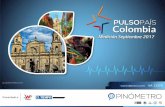 Pulso país Colombia Medición Septiembre 2017images.etn.eltiempo.digital/uploads/files/2017/09/11/Encuesta Pulso... · Pulso país Colombia 2. Firma Encuestadora DATEXCO COMPANY