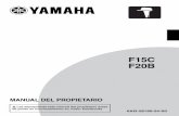 MANUAL DEL PROPIETARIO - Motores Acuáticos Fuera de … · Información importante del manual SMU25107 Al propietario Gracias por elegir un motor fueraborda Yamaha. Este Manual del