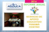 SERVICIO DE APOYO EDUCATIVO PANAMÁ CENTROmeduca.gob.pa/sites/default/files/editor/48/S.A.E.-IGA PANAMÁ... · Lograr que la comunidad educativa se empodere de su ... del maestro