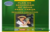 Plan seguridad de agua Para Tarija - bvsde.ops-oms.org · GRAFICA 1. FLUGOGRAMA DEL SISTEMA DE ABASTECIMIENTO ... • Barrios de la ciudad que no cuentan con el servicio de agua potable,