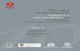 Diez años de investigación jurídica y 10 sociojurídica ... · [ 4 ] Diez años de investigación jurídica y sociojurídica en Colombia, tomo ii 159 Derecho internacional y derechos