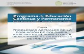 PROBLEMAS ACTUALES DE LA POBLACIÓN DE COLOMBIA: … · bases de datos cualitativas levantadas en la ... el análisis de tendencias y diferenciales, iii) la ... Condiciones sociales,