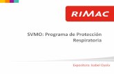SVMO: Programa de Protección Respiratoriabitportal.blob.core.windows.net/rimacdatabase/Media/programa/1... · Sílice es el nombre de un mineral, del que se conocen ... Estas formas