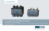 Aparatos de protección · 2015-01-23 · GerätehandbuchManual de producto Control industrial Aparatos de protección Innovaciones SIRIUS - Relés térmicos de sobrecarga SIRIUS