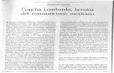 Ernrnanuel CarbaIlo Concha Lombardo, heroína del ... · Concha Lombardo de Miramón (1835-1921), hija de un abogado criminalista de renombre y político ... expuestos en los trozos