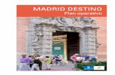 MADRID DESTINO · Introducción / 4 La política cultural municipal, definida por el Área de Go-bierno de Cultura y Deportes, se aplica en gran medida a través de Madrid Destino,